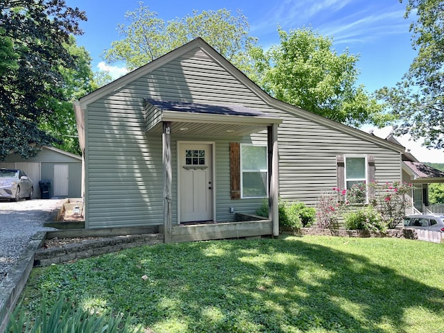 219 Garner St, Springfield, TN 37172 - view of front of house featuring a front lawn