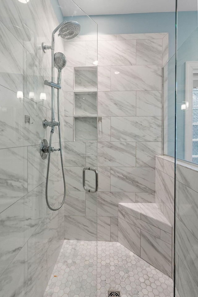 313 Red Feather Ln, Brentwood, TN 37027 - bathroom featuring a stall shower