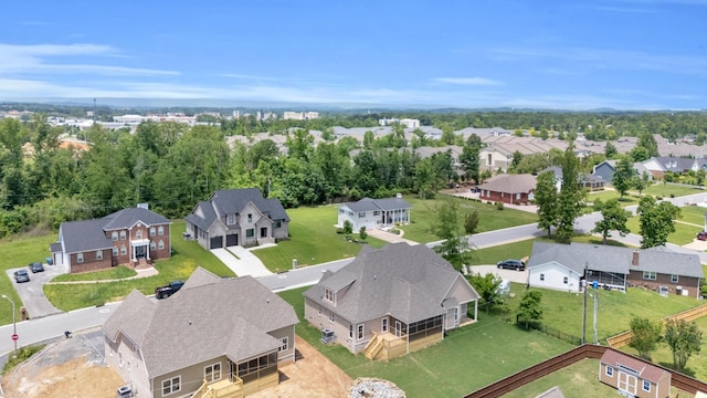 2212 Peterson Dr, Chattanooga, TN 37421 - aerial perspective of suburban area