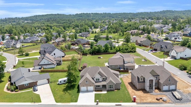 2212 Peterson Dr, Chattanooga, TN 37421 - aerial view of residential area featuring a forest