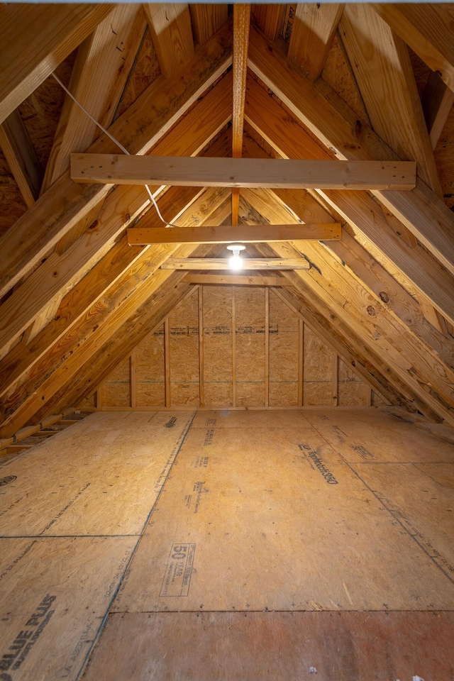 2212 Peterson Dr, Chattanooga, TN 37421 - view of unfinished attic