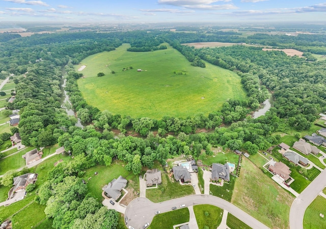 1951 Winsome Ln, Adams, TN 37010 - aerial overview of property's location with nearby suburban area