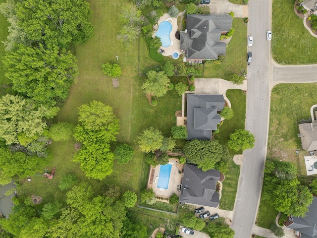 2335 Garrison Cv, Murfreesboro, TN 37130 - aerial view of a pool area