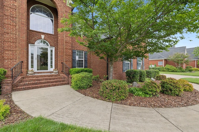 2335 Garrison Cv, Murfreesboro, TN 37130 - doorway to property featuring brick siding