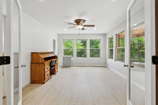 1840 Lick Creek Rd, Hartsville, TN 37074 - unfurnished sunroom with french doors