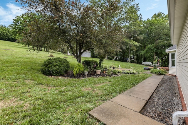 4060 Carters Creek Pike, Franklin, TN 37064 - view of green lawn featuring view of wooded area