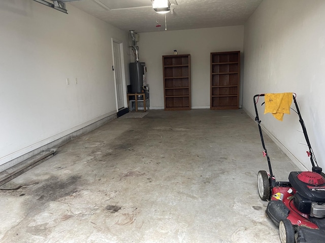 9104 Eddystone Ct, Smyrna, TN 37167 - garage featuring a garage door opener and water heater