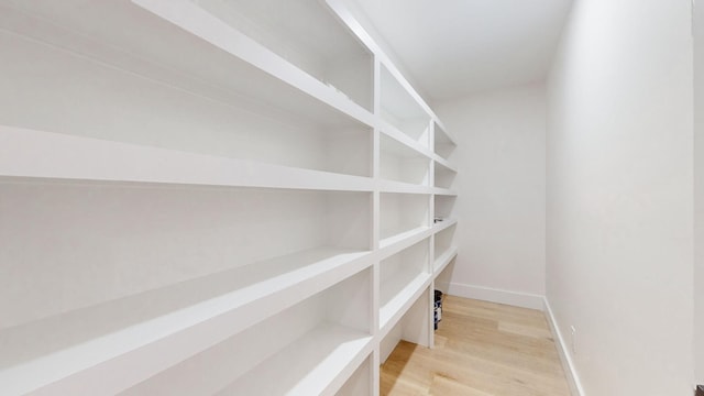 view of storage room