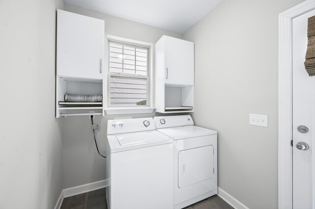 4085 Liberton Way, Nolensville, TN 37135 - laundry room featuring cabinet space, washer and clothes dryer, and baseboards