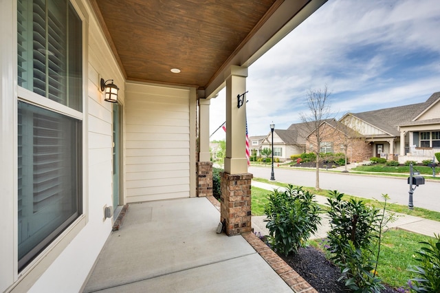 4085 Liberton Way, Nolensville, TN 37135 - view of patio with a porch and a residential view