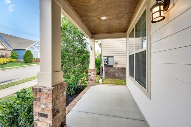 4085 Liberton Way, Nolensville, TN 37135 - view of patio / terrace featuring a porch