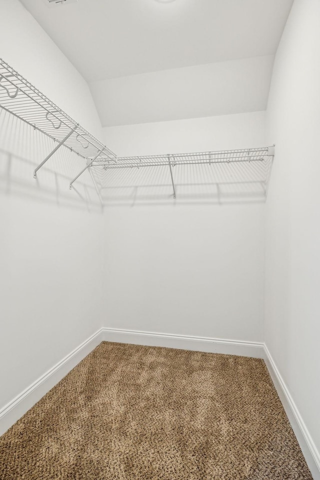 7575 Carthage Hwy, Lebanon, TN 37087 - walk in closet with carpet and vaulted ceiling