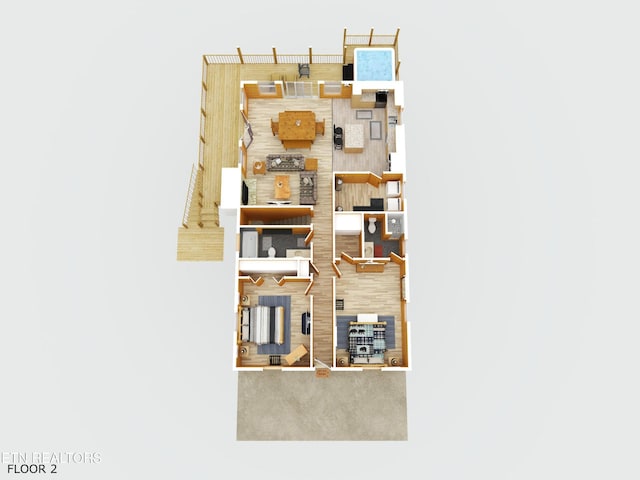 2819 Pine Haven Dr, Sevierville, TN 37862 - floor plan / room layout