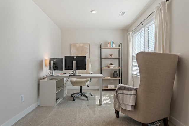 2720 Thornton Grove Blvd, Nashville, TN 37207 - home office with carpet flooring and baseboards