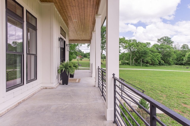 2576 Goose Creek Byp, Franklin, TN 37064 - view of patio with a porch