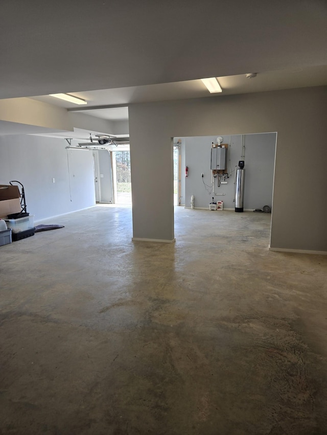 6611 Arno College Grove Rd, College Grove, TN 37046 - garage with baseboards