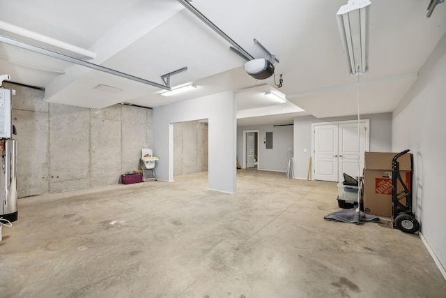 6611 Arno College Grove Rd, College Grove, TN 37046 - garage with electric panel and a garage door opener