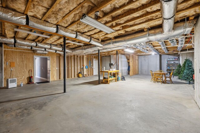 6611 Arno College Grove Rd, College Grove, TN 37046 - view of unfinished below grade area