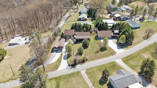 338 Lindsey Mill Cir, Rocky Top, TN 37769 - aerial perspective of suburban area