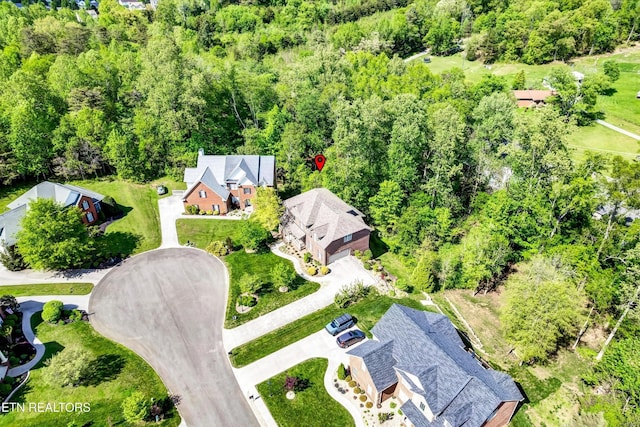 5606 Bridgehampton Dr, Powell, TN 37849 - bird's eye view