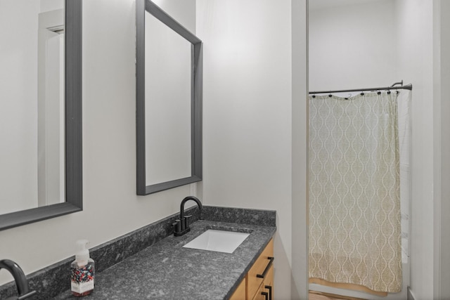 12684 US Highway 41, Tracy City, TN 37387 - bathroom with a shower with curtain and vanity