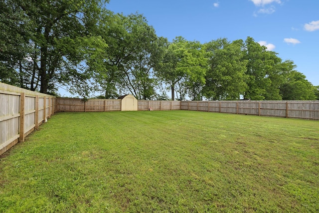 405 Mockingbird Dr, Mount Pleasant, TN 38474 - view of yard with a storage unit and an outbuilding