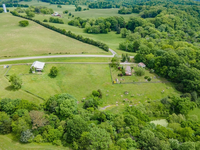 2046 Scribners Mill Rd, Culleoka, TN 38451 - aerial view of sparsely populated area featuring agricultural land