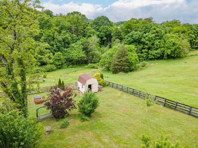 2046 Scribners Mill Rd, Culleoka, TN 38451 - aerial view of sparsely populated area featuring a heavily wooded area and a pastoral area