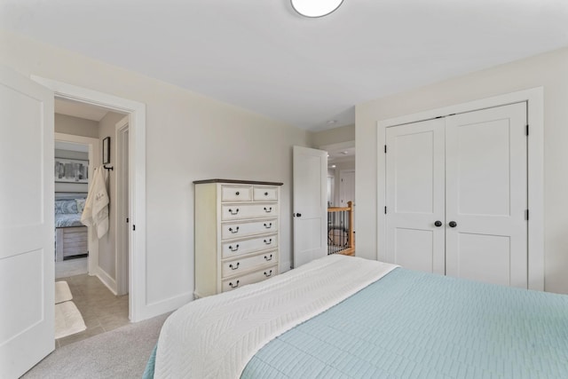 304 Cedar Hollow Ct, Lebanon, TN 37087 - bedroom featuring a closet, carpet floors, and baseboards
