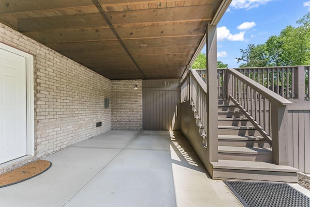 304 Cedar Hollow Ct, Lebanon, TN 37087 - view of patio with stairway