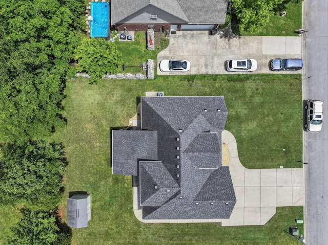 drone / aerial view