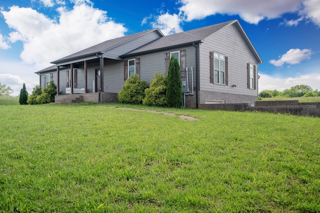 82 Staggs Rd, Ethridge, TN 38456 - view of front of house featuring a front yard