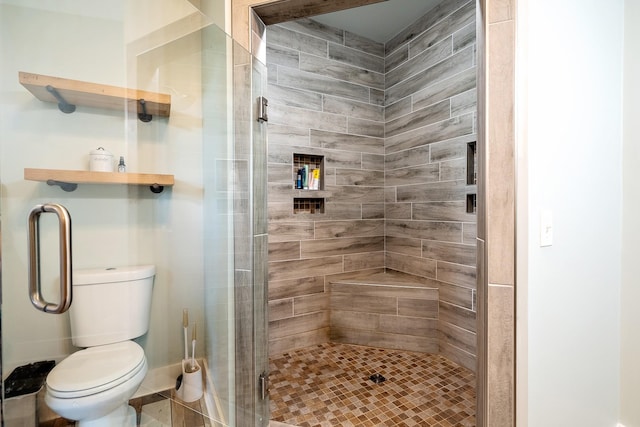 82 Staggs Rd, Ethridge, TN 38456 - full bath with a shower stall and toilet