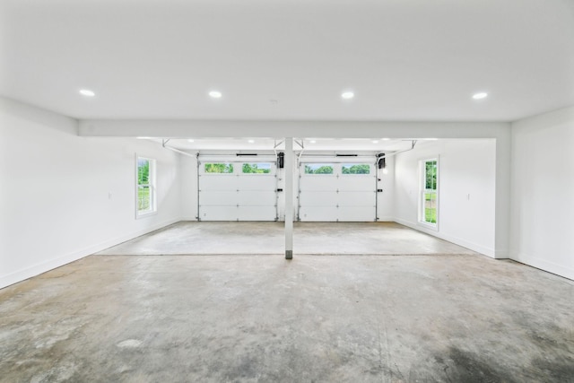 358 Coopertown Rd, Unionville, TN 37180 - garage with recessed lighting and baseboards