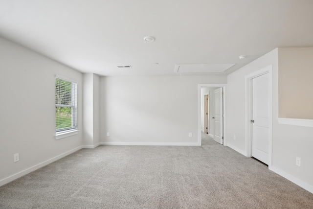 4621 Winslet Dr, Smyrna, TN 37167 - unfurnished room with attic access, carpet flooring, and baseboards