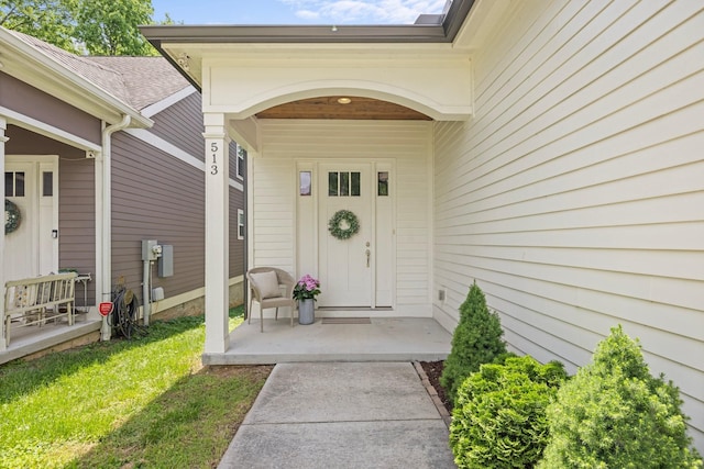 513 Westboro Dr, Nashville, TN 37209 - view of exterior entry with a porch