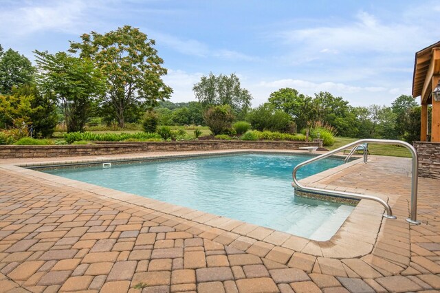 1361 Madison Creek Rd, Goodlettsville, TN 37072 - outdoor pool featuring view of wooded area