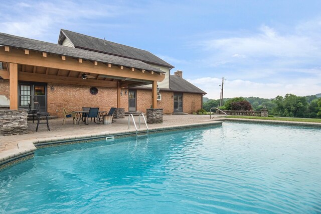 1361 Madison Creek Rd, Goodlettsville, TN 37072 - outdoor pool featuring a patio