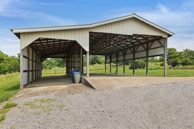 1361 Madison Creek Rd, Goodlettsville, TN 37072 - view of parking with a carport