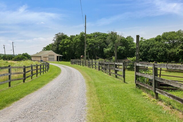 1361 Madison Creek Rd, Goodlettsville, TN 37072 - view of dirt / gravel driveway featuring a view of countryside