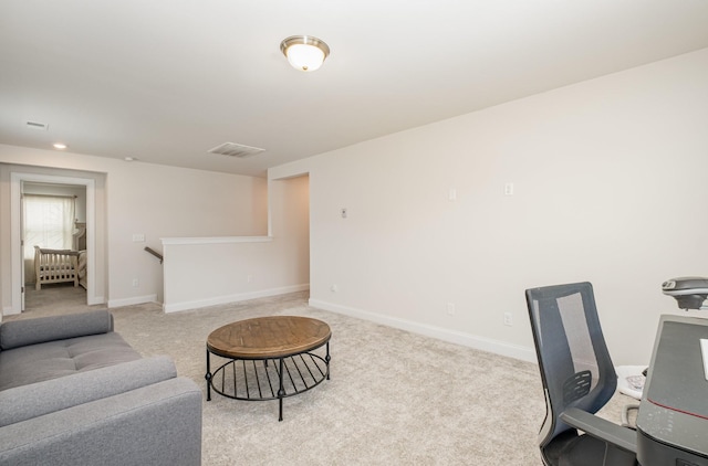 1063 Holland Ridge Way, Lebanon, TN 37090 - office area with light colored carpet and baseboards