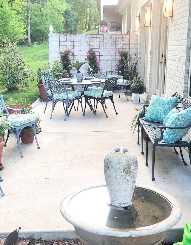 501 Wright Branch Cv, Hermitage, TN 37076 - view of patio featuring outdoor dining area