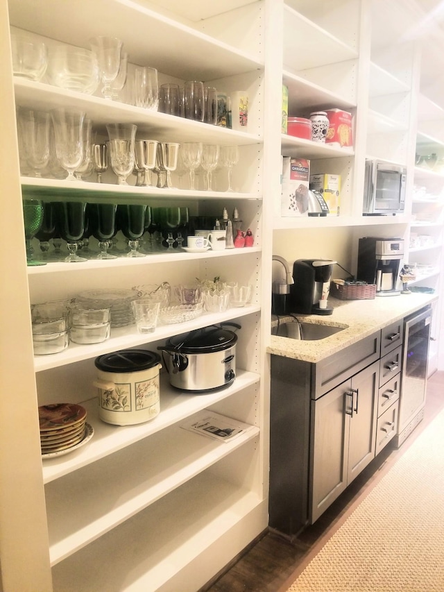 501 Wright Branch Cv, Hermitage, TN 37076 - storage area featuring beverage cooler