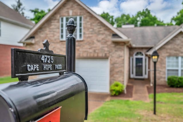 4725 Cape Hope Pass, Hermitage, TN 37076 - view of front of home with an attached garage