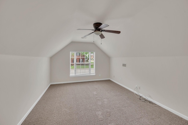 4725 Cape Hope Pass, Hermitage, TN 37076 - bonus room featuring carpet, vaulted ceiling, and baseboards