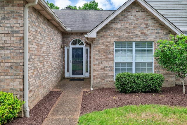 4725 Cape Hope Pass, Hermitage, TN 37076 - property entrance with brick siding and roof with shingles