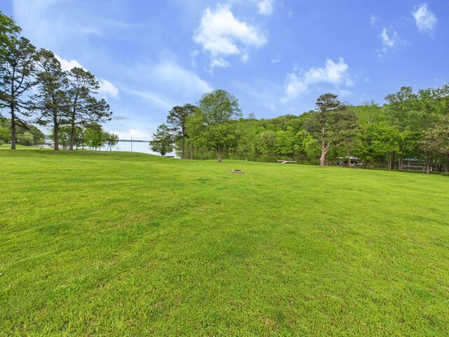 378 Roy Harris Rd, Kuttawa, KY 42055 - view of grassy yard with a water view