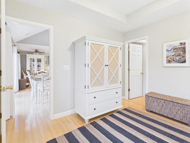 378 Roy Harris Rd, Kuttawa, KY 42055 - corridor with light wood-style floors and baseboards