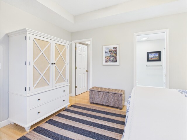 378 Roy Harris Rd, Kuttawa, KY 42055 - bedroom with light wood-style floors and baseboards