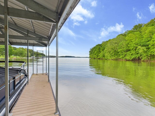 378 Roy Harris Rd, Kuttawa, KY 42055 - dock area featuring a water view